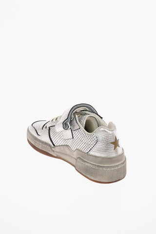 Vintage Effect Leather SL24 LOW TOP AGE Sneakers