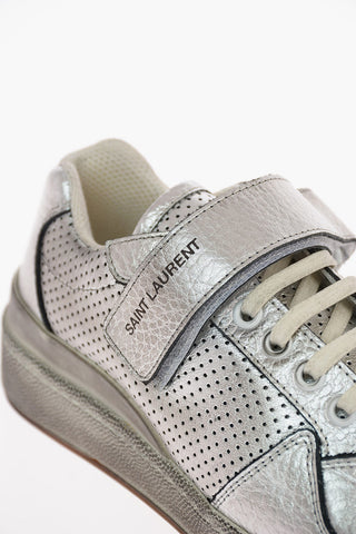 Vintage Effect Leather SL24 LOW TOP AGE Sneakers