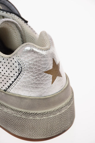 Vintage Effect Leather SL24 LOW TOP AGE Sneakers
