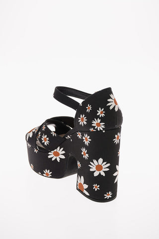 Sandali Platform Fantasia Floreale 12cm