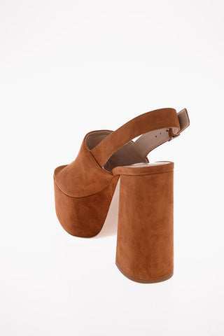 Suede Platfrom Sandals 13cm