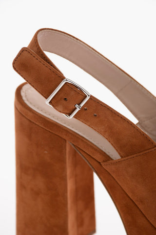 Suede Platfrom Sandals 13cm