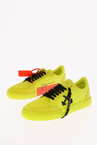 Sneakers LOW VULCANIZED in Canvas Fluo