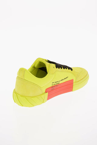 Sneakers LOW VULCANIZED in Canvas Fluo