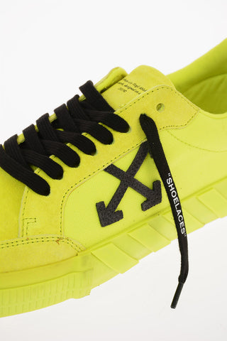 Sneakers LOW VULCANIZED in Canvas Fluo