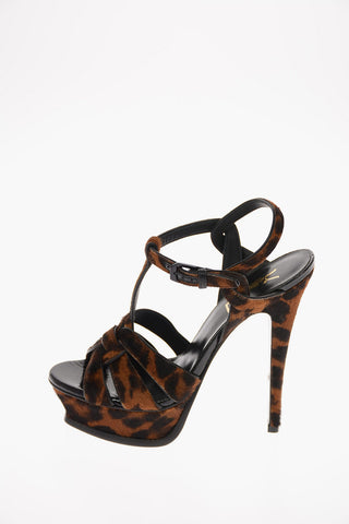 Spotted Ponyskin TRIBUTE Sandals 13 Cm