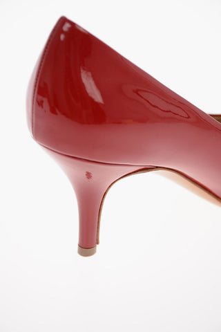 Pumps CARLA in Vernice con Dettaglio Fiocco 7 cm 