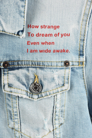 Vintage Effect Denim CLASSIC Jacket