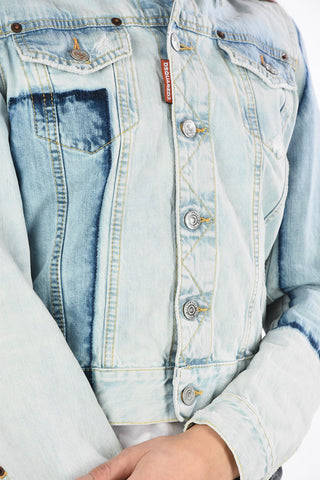 Vintage Effect Denim CLASSIC Jacket