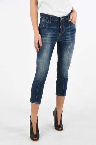 Stonewashed Cropped COOL GIRL Jeans