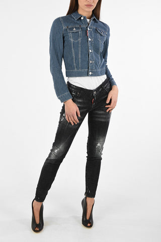 Giubbotto CLASSIC in Denim a Righe
