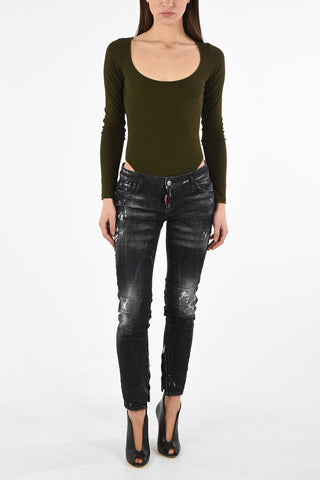 Long Sleeve Ribbed Body