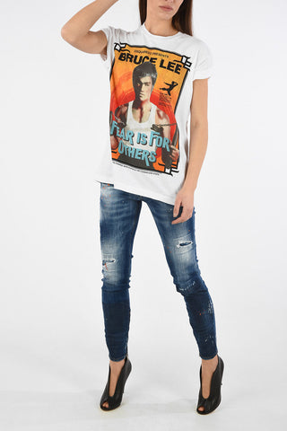 Bruce Lee-Print T-shirt