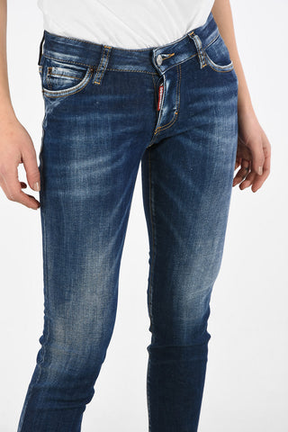 Vintage Effect Cropped JENNIFER Jeans