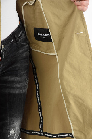 Trench Doppiopetto con Cintura