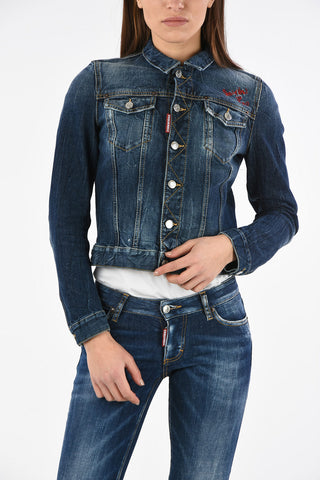 Stone washed Denim CLASSIC Jacket