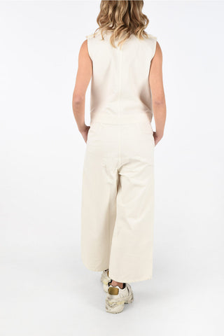 MM6 Utility-Style Jumpsuit with Buttons Details