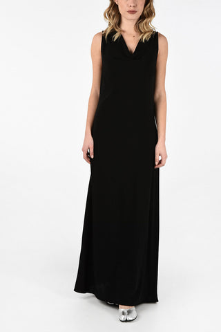 MM6 Vestito Da Sera Floor con Scollo a V