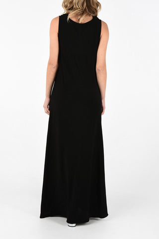 MM6 Vestito Da Sera Floor con Scollo a V