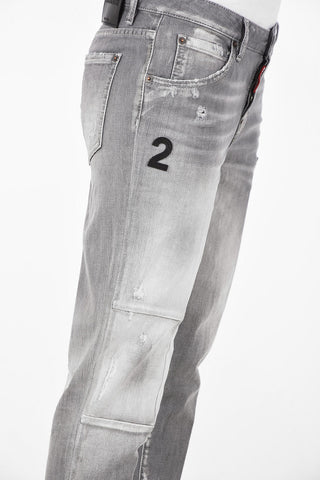Vintage Effect stonewashed HOCKNEY Jeans