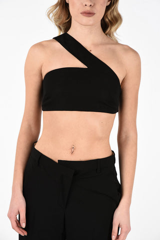 MM1 One Shoulder Crop Top