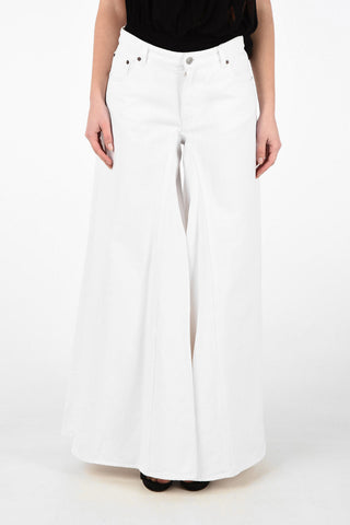 MM6 Mid-Waist Boot Cut Jeans