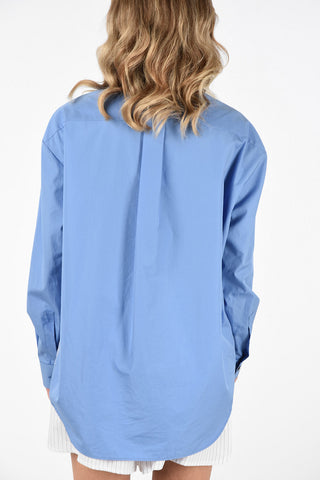 MM4 Striped Details Oversize Shirt