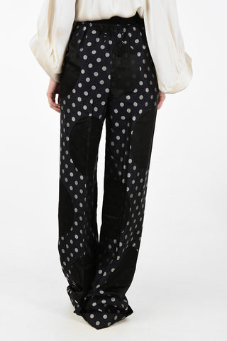 MM4 High Waist Polka Dots Palazzo Pants