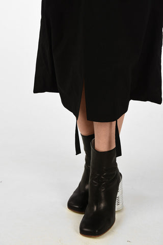 MM6 Split-Front Hem Maxi Dress