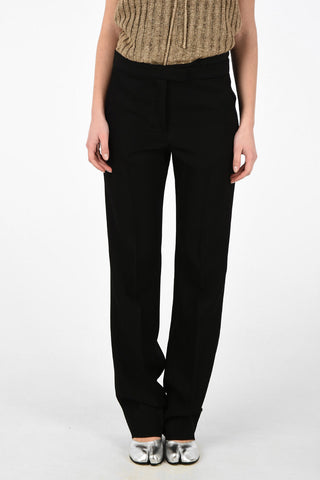 MM4 Single Pleat Palazzo Pants with Cut Out detail