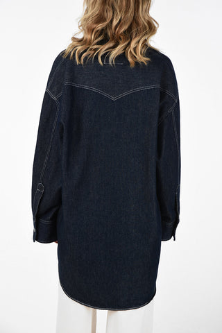 MM6 Denim Tunic With Inner Top Removable