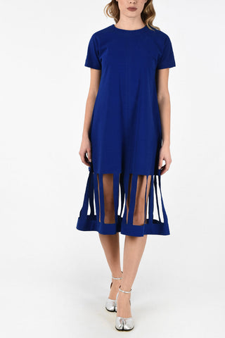 MM1 Cut Out Details Dress with Zip Back Closure