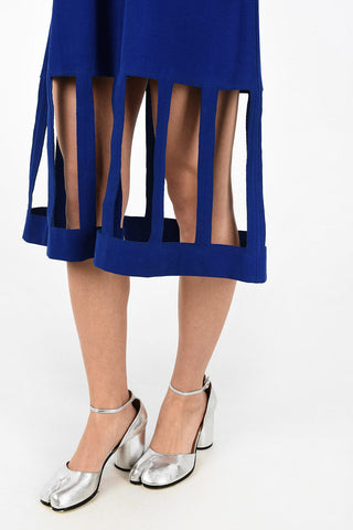 MM1 Cut Out Details Dress with Zip Back Closure