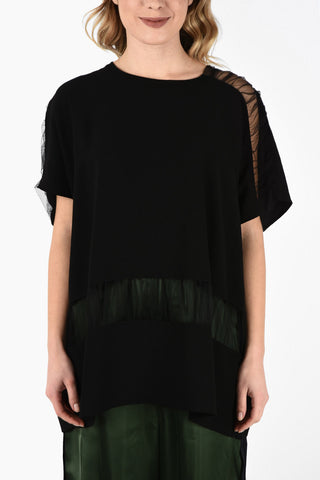MM1 Mesh Details Oversize Top