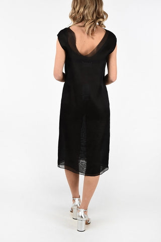MM1 Vestito Sottoveste Sheer in Seta