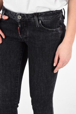 Jeans Slim Fit JENNIFER Cropped Vita Bassa