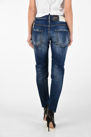 Low Waist Stonewashed SKINNY DAN Jeans