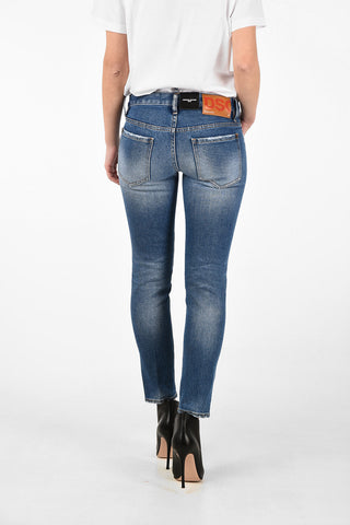 Low-Rise Cropped JENNIFER Slim Fit Jeans