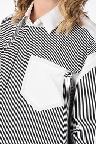MM4 Camicia Oversize a Righe