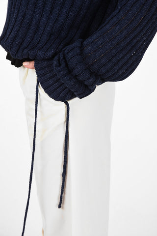MM1 Flax Cable Knit Oversize Sweater