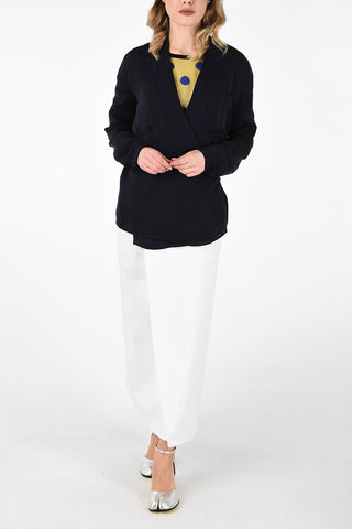 MM4 Silk Wrap Blouse