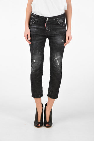 Jeans COOL GIRL Cropped Distressed