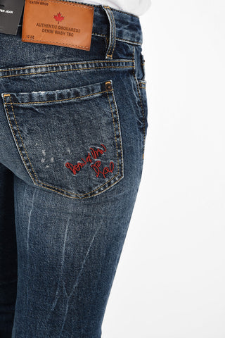 Stonewashed JENNIFER Slim Fit Jeans