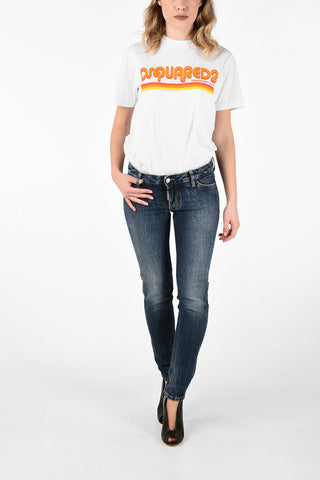 Stonewashed JENNIFER Slim Fit Jeans