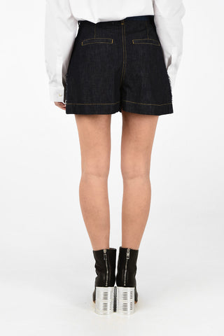 MM1 High Waist Shorts With Belt