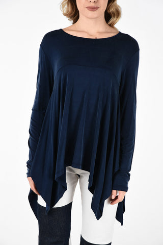 MM6 Loose Top Manica Lunga