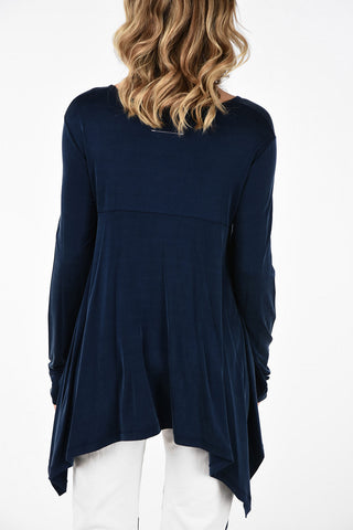 MM6 Loose Top Manica Lunga