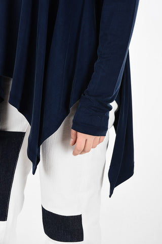 MM6 Loose Top Manica Lunga