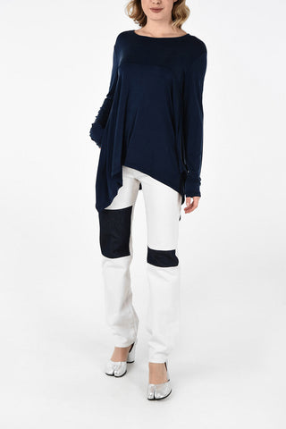 MM6 Loose Top Manica Lunga