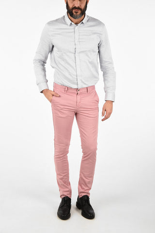 ARMANI EXCHANGE Mid-Waist Slim Fit Chino pants